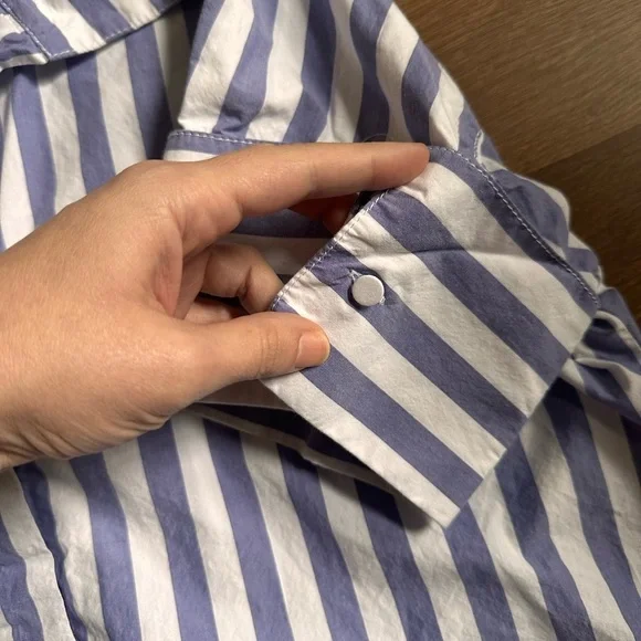 ❌SOLD❌ Banana Republic Laurel French-Cuff Shirt Size L - Picture 6 of 8